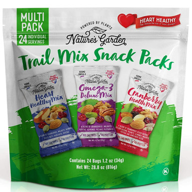 Nature’s Garden Healthy Trail Mix Snack Pack, 28.8 oz.