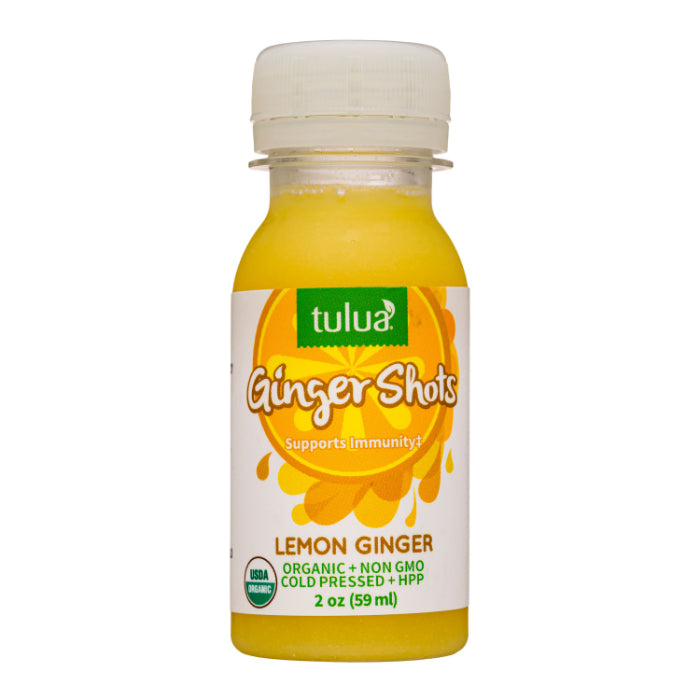 Tulua – Shots Ginger, 2oz | Multiple Flavors | Pack of 6
