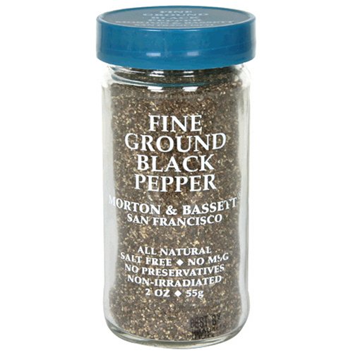 Morton & Bassett – Pepper Black Ground Fine, 2 Oz – Pack of 3