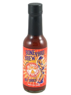Joe Perry’s Rock Your World – Boneyard Brew Hot Sauce, 12oz.