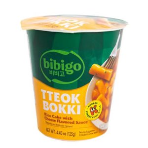 Bibigo TTeokbokki Rice Cake with Cheese Flavored Sauce