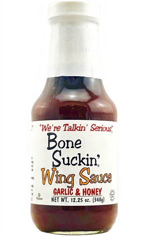 Bone Suckin Garlic & Honey Wing Sauce, 12.25oz.