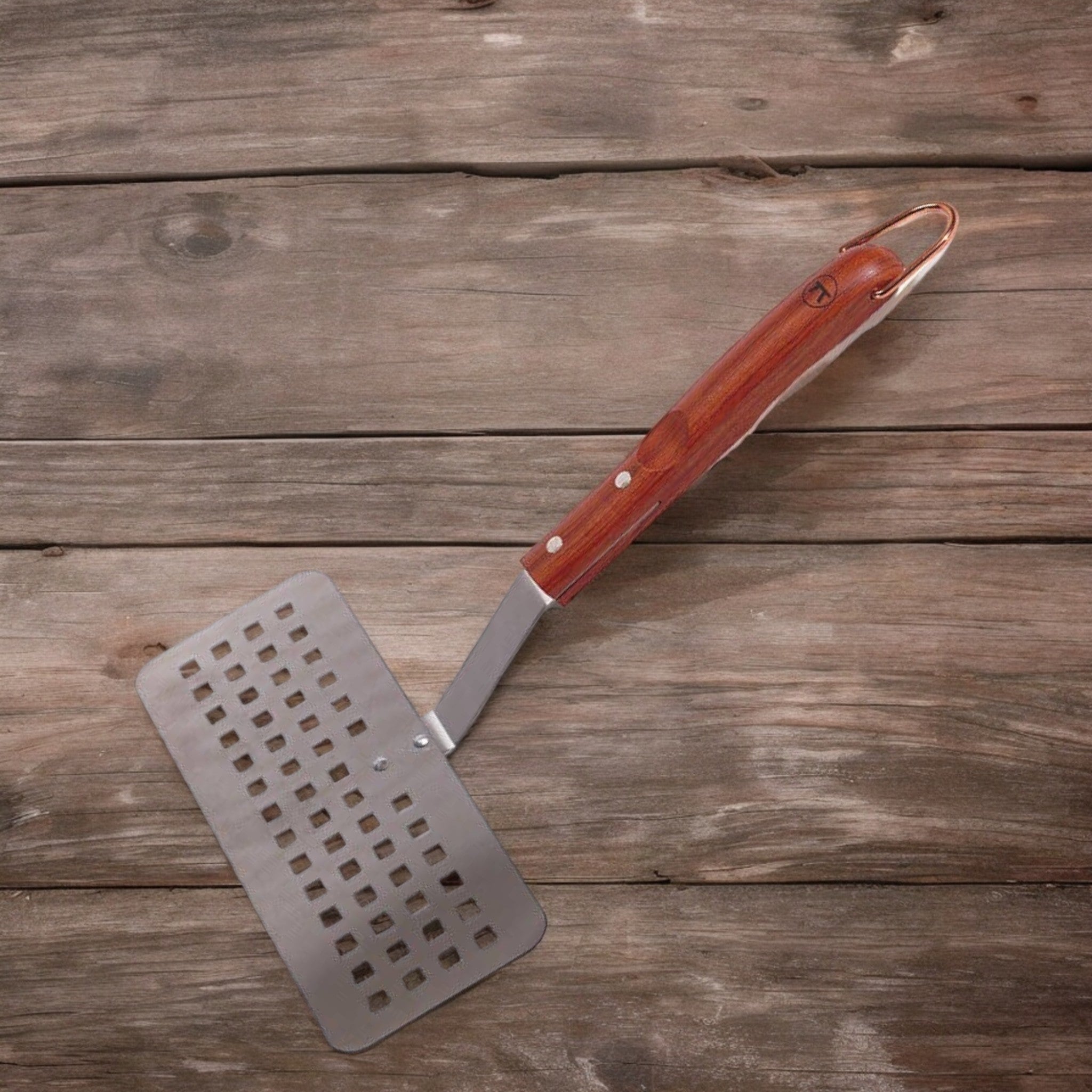 Fox Run Brands – Outset Rosewood Slotted Fish Spatula