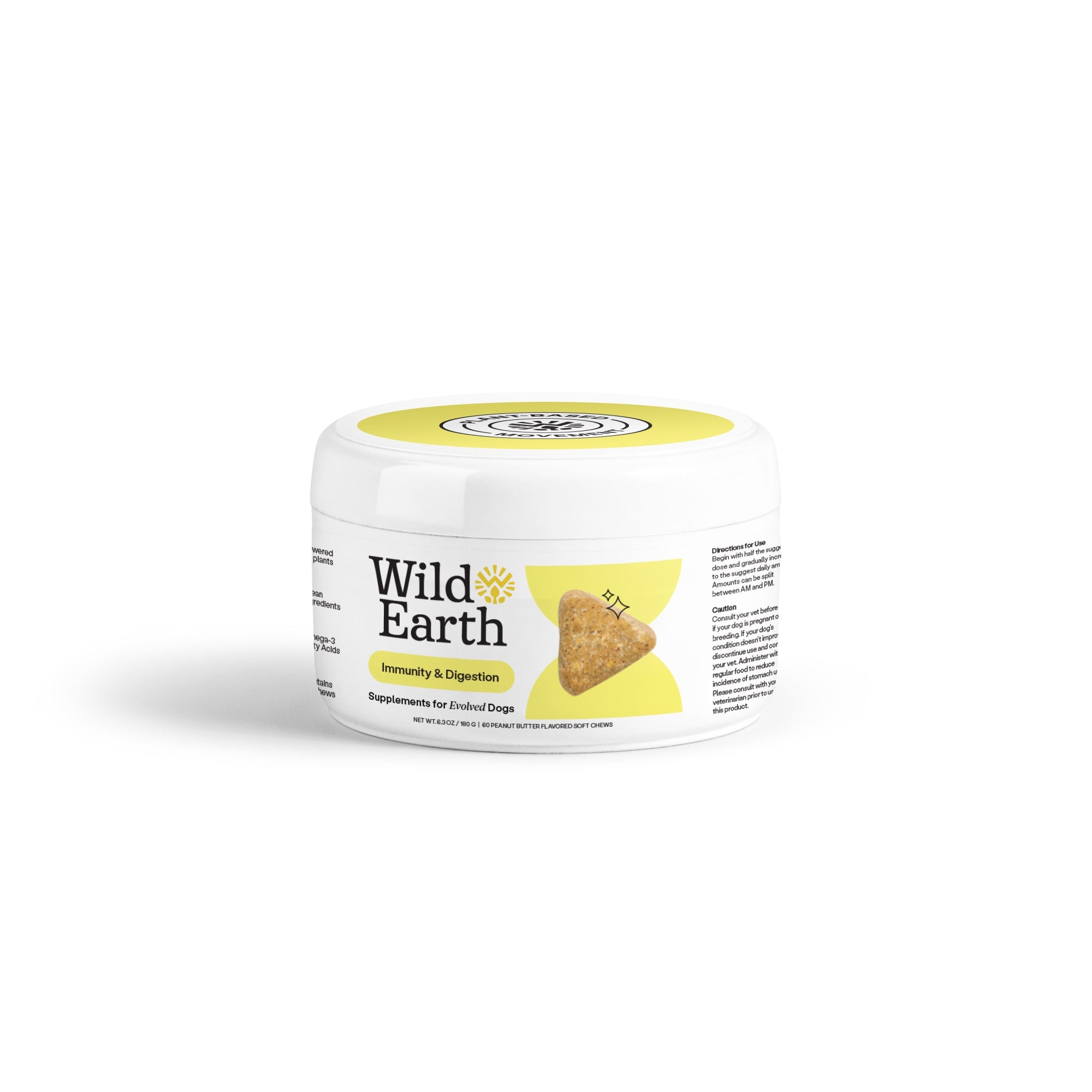 Wild Earth – Immunity & Digestion Dog Supplements, 60pc
