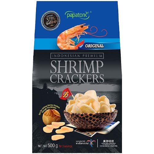Papatonk – UNCOOKED Shrimp Crackers – Just Fry in Hot Oil