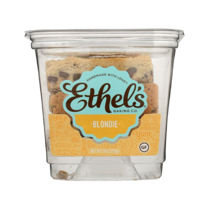 Ethels – Bar Dessert Blondie Gluten Free, 9 Oz (Pack of 8)