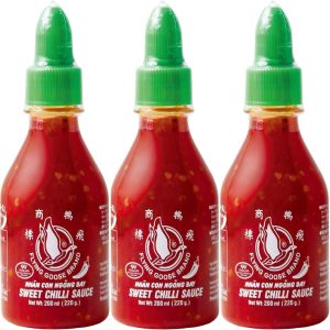 Sriracha Hot Sauce Bottle Sweet Chili Spicy Thai 200ml x 3 bottle Flying Goose – Tokyo Sakura Mall