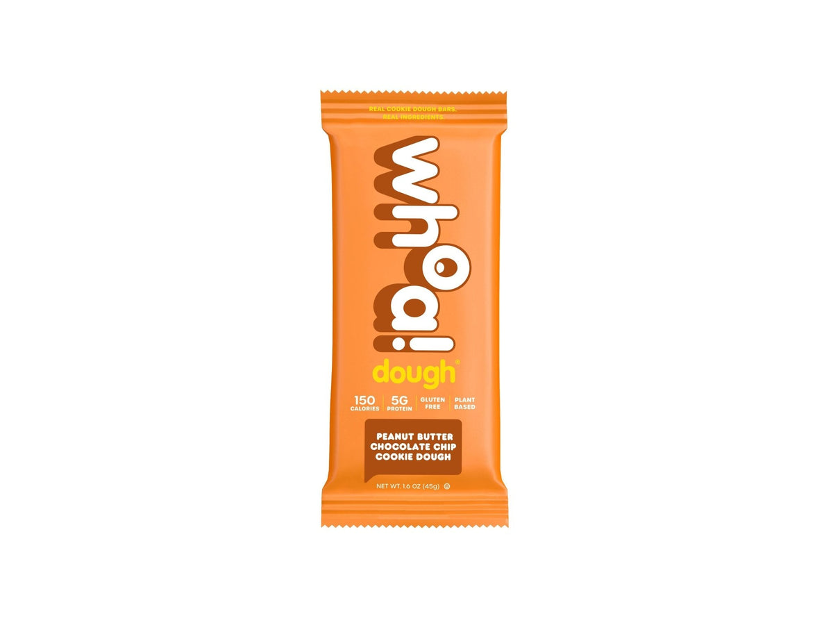 Whoa Dough Peanut Butter Chocolate Chip Cookie Dough Bars – 100 x 1.6oz