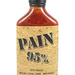 PAIN 95% Hot Sauce, 6.5oz.