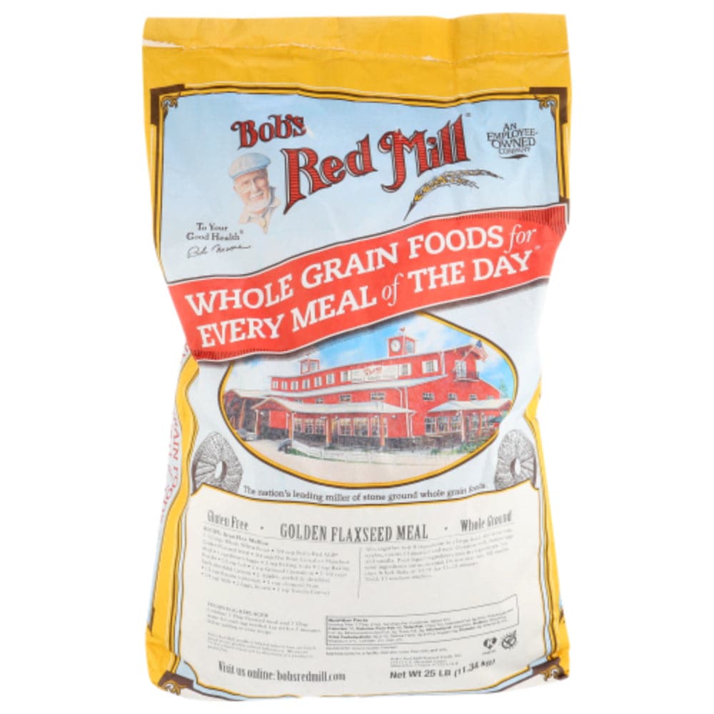 Bob’s Red Mill – Whole Grain Golden Flaxseed Meal, 25 lb