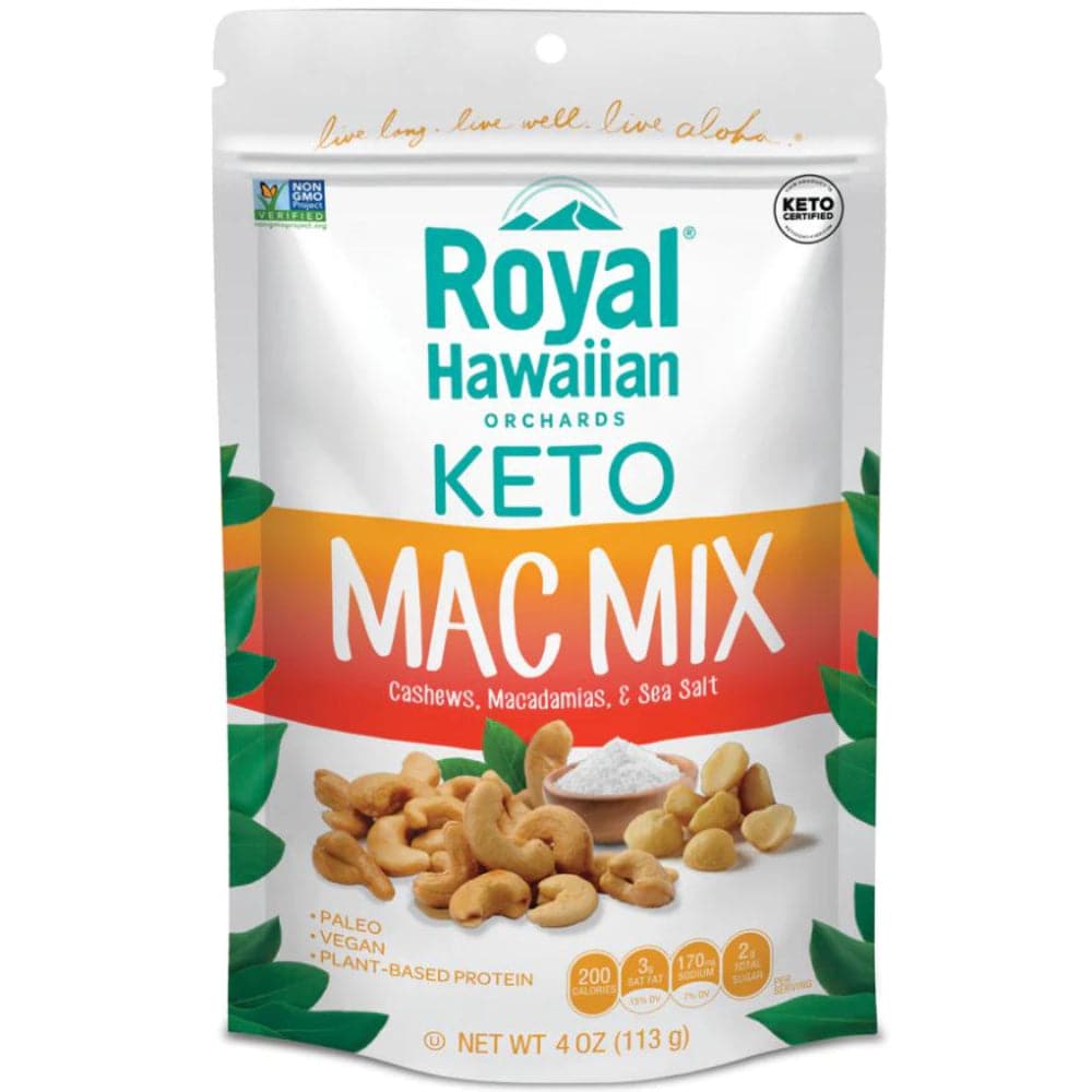 Royal Hawaiian – Orchards Keto Mac Mix 4 OZ – (Pack of 6)