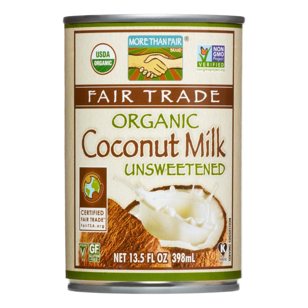 More Than Fair – Fair Trade Organic Coconut Milk Unsweetened