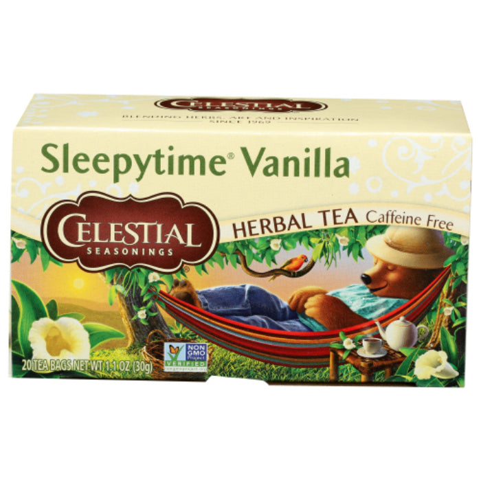 Celestial Seasonings – Herbal Tea Sleepytime Vanilla, 20 Bags | Pack o