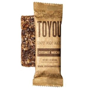 Toyou Snacks – Gluten Free Bar Coconut Mocha