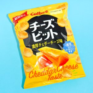 Calbee Cheese Bit Snacks – Cheddar Cheese