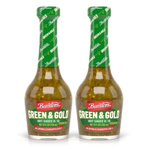 Bunsters Green and Gold Hot Sauce