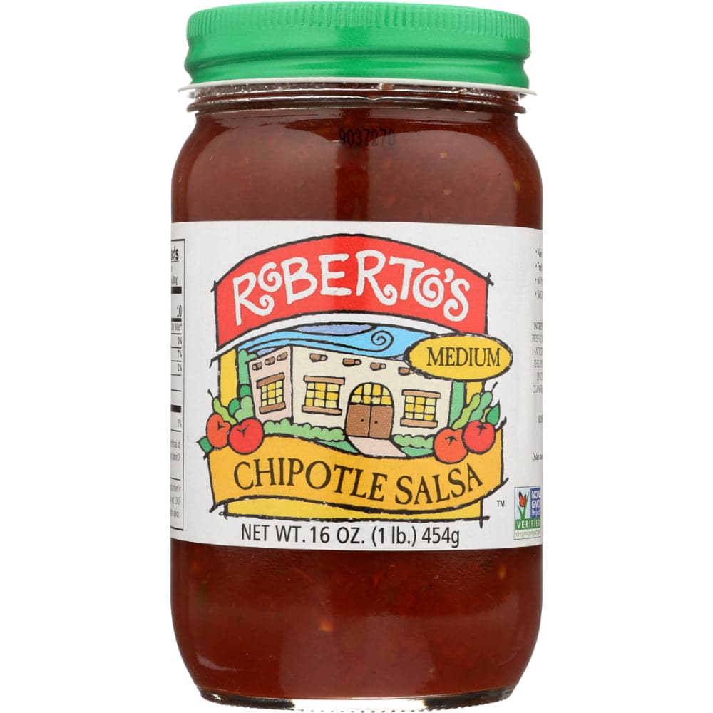 Robertos – Medium Chipotle Salsa – 16oz