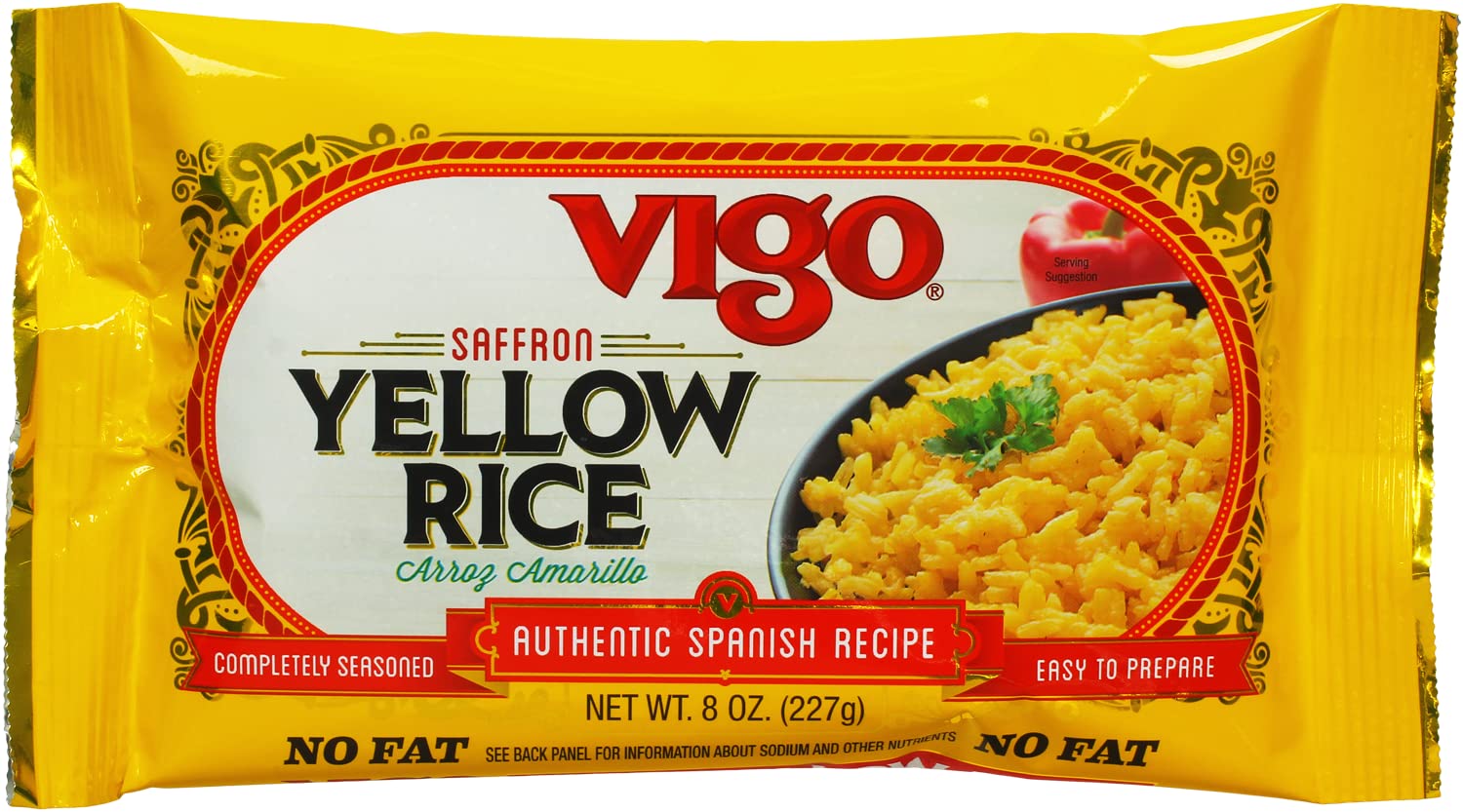 Vigo Rice Yellow 8 Oz – Pack Of 12