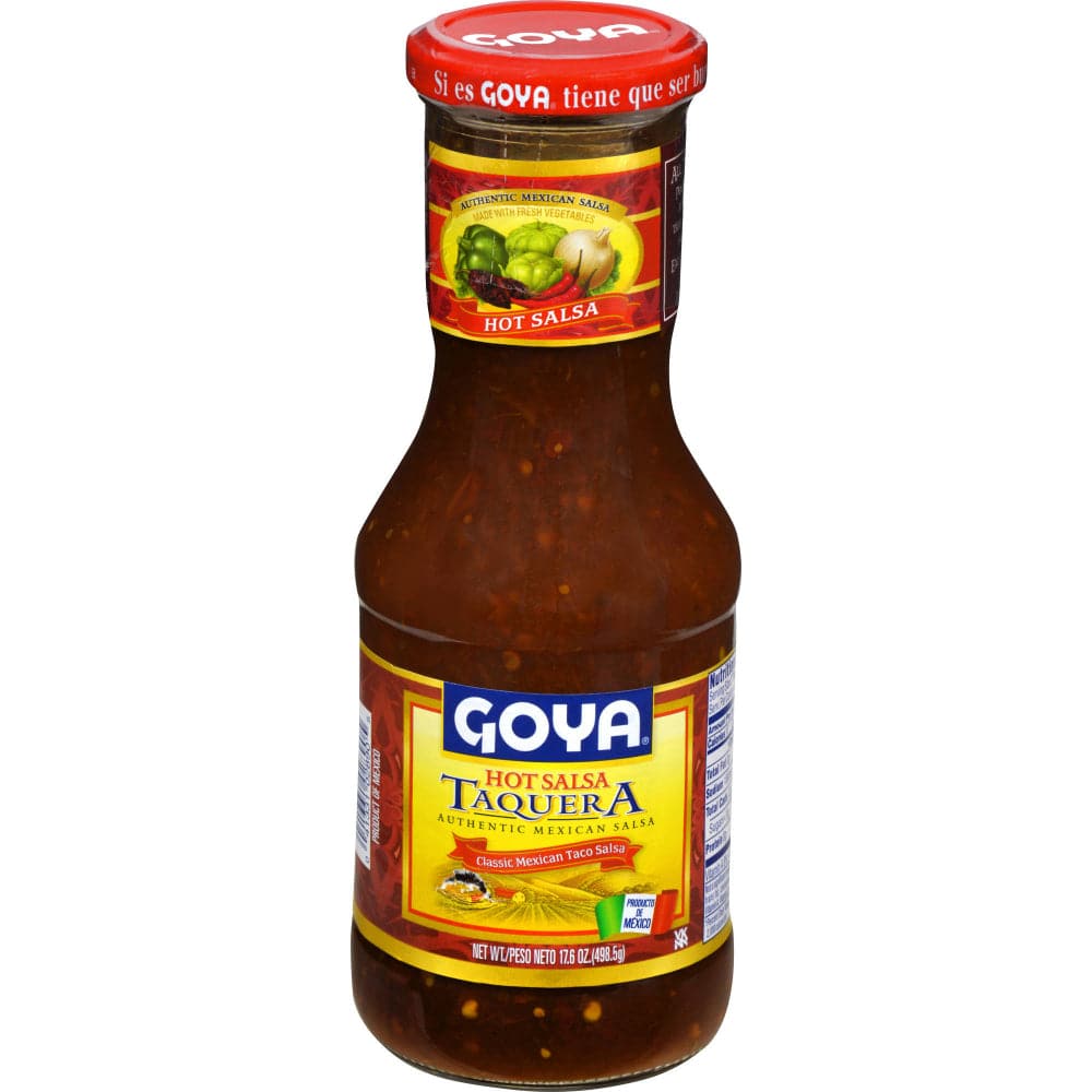 Goya – Hot Salsa Taquera Classic Mexican Taco Sauce, 17.6 Floz