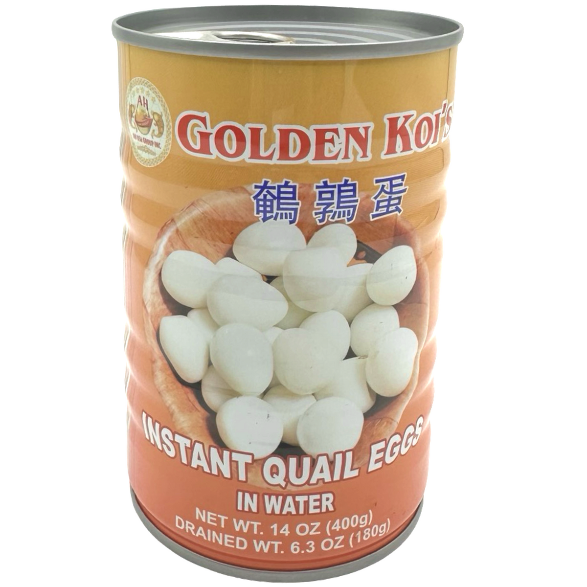 AH USA – Golden Koi’s – Instant Quail Eggs in water – 400 G