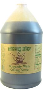 Burgundy Wine Grilling Sauce, 1 Gallon.