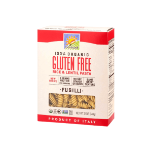 Bionaturae 100% Organic Gluten Free Rice & Lentil Pasta Fusilli