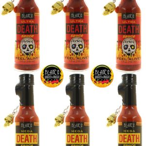 Blair’s Mega and Ultra Death Hot Sauce Gift Set, 6/5oz.
