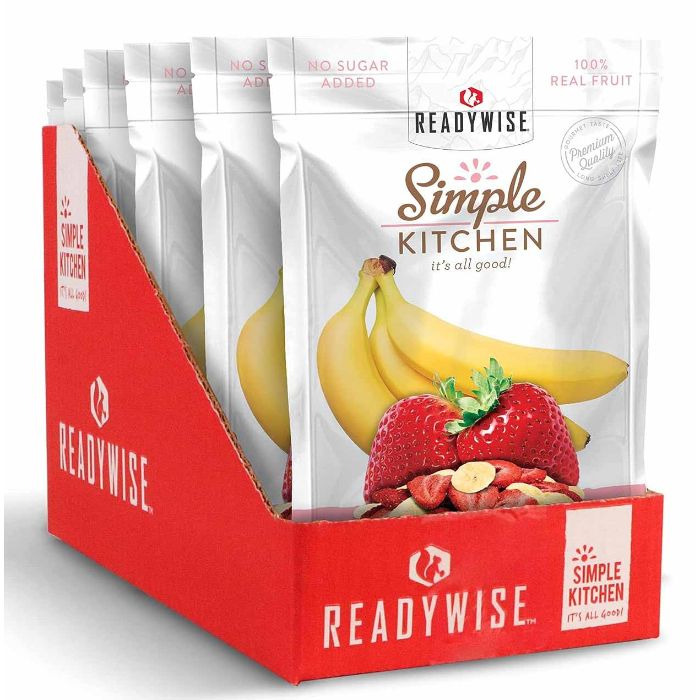 Simple Kitchen – Strawberries & Bananas, 1.1 OZ – Pack of 6