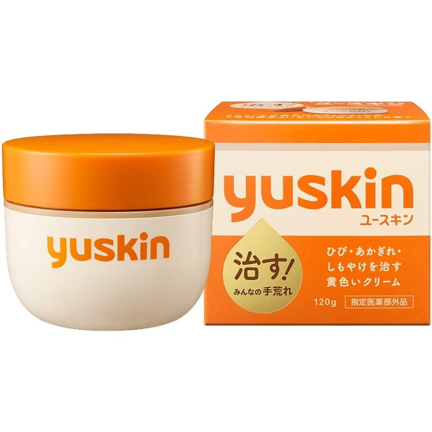 YU-SKIN Hand Cream 120g Moisturizing Hand Cream for Dry and Cracked Skin JAPAN – Tokyo Sakura Mall