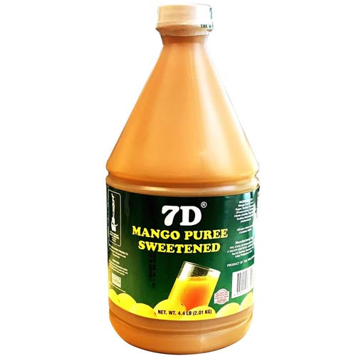 7D – Mango Puree Sweetened – 4.4 LBS