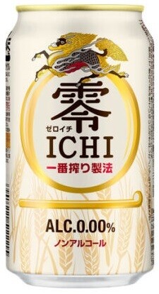 Kirin, Japanese Alcohol Free, Beer Taste Drink, “Zero Ichi”, 350ml