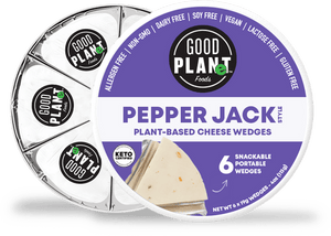 Good Planet Foods – Plant Based Cheese Wedges, 4oz | Multiple Flavors