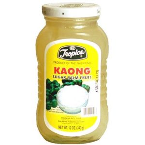 Tropics – Kaong – Palm Fruit in Syrup – White – 12 OZ