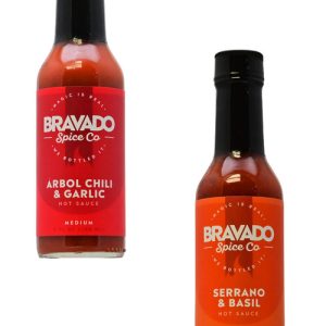 Bravado Spice Co. Arbol Garlic and Serrano Gift Set, 2/5oz.