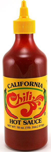 Just Chili California Hot Sauce 18 oz.