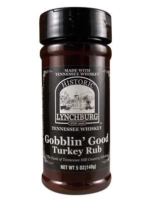 Historic Lynchburg Tennessee Whiskey Gobblin’ Good Turkey Rub, 5oz.