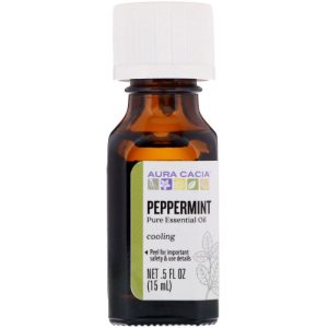 Aura Cacia – Essential Oil Peppermint, 0.5 oz – Pack of 1