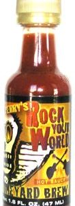 Joe Perry’s Rock your World Hot Sauce “Mini”, 2oz.