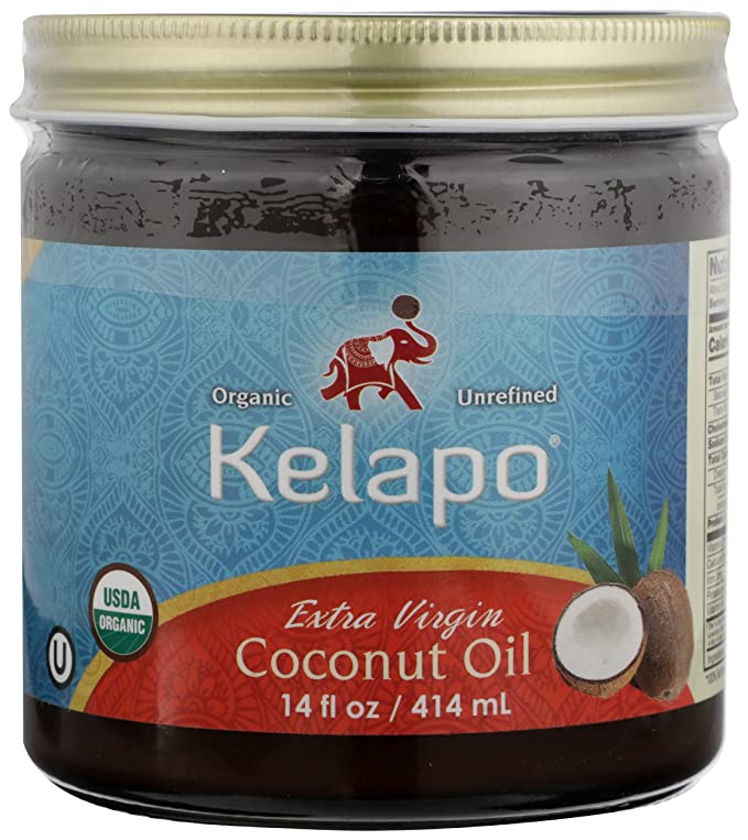 Kelapo – Organic Extra Virgin Coconut Oil 14 Fl Oz – Pack of 6