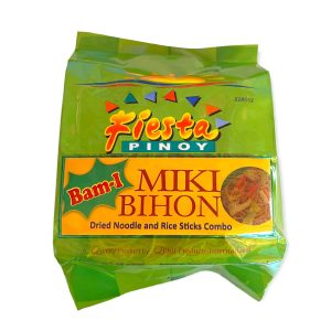 Fiesta Pinoy – Miki Bihon – Dried Noodle and Rice Sticks Combo – 250G