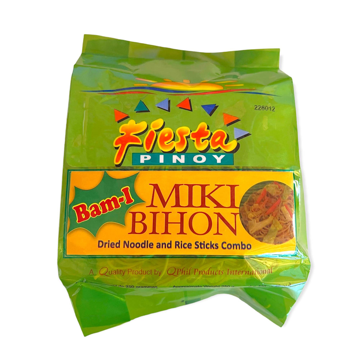 Fiesta Pinoy – Miki Bihon – Dried Noodle and Rice Sticks Combo – 250G