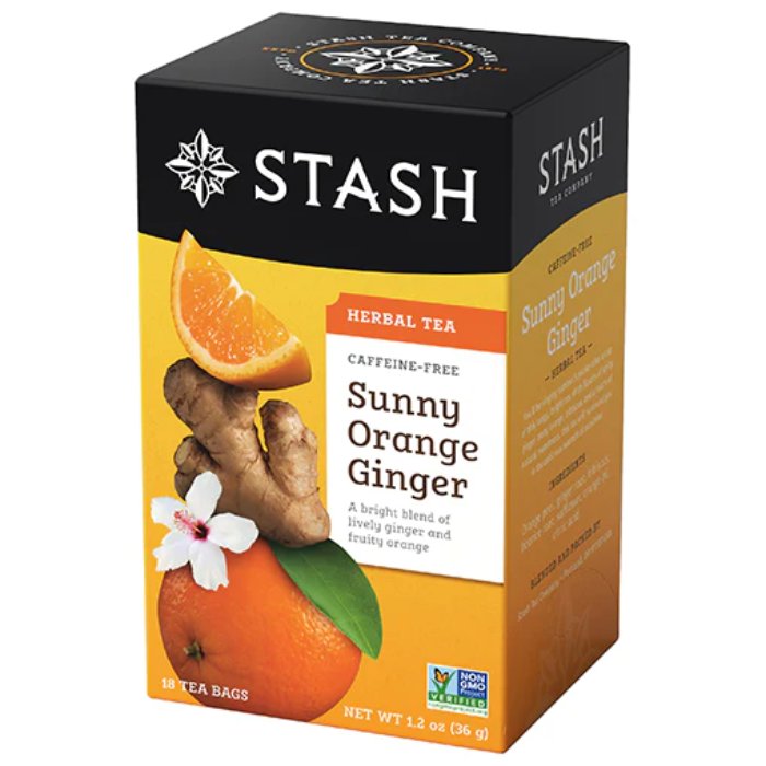 Stash – Ginger Orange Tea, 18 Bags | Pack of 6