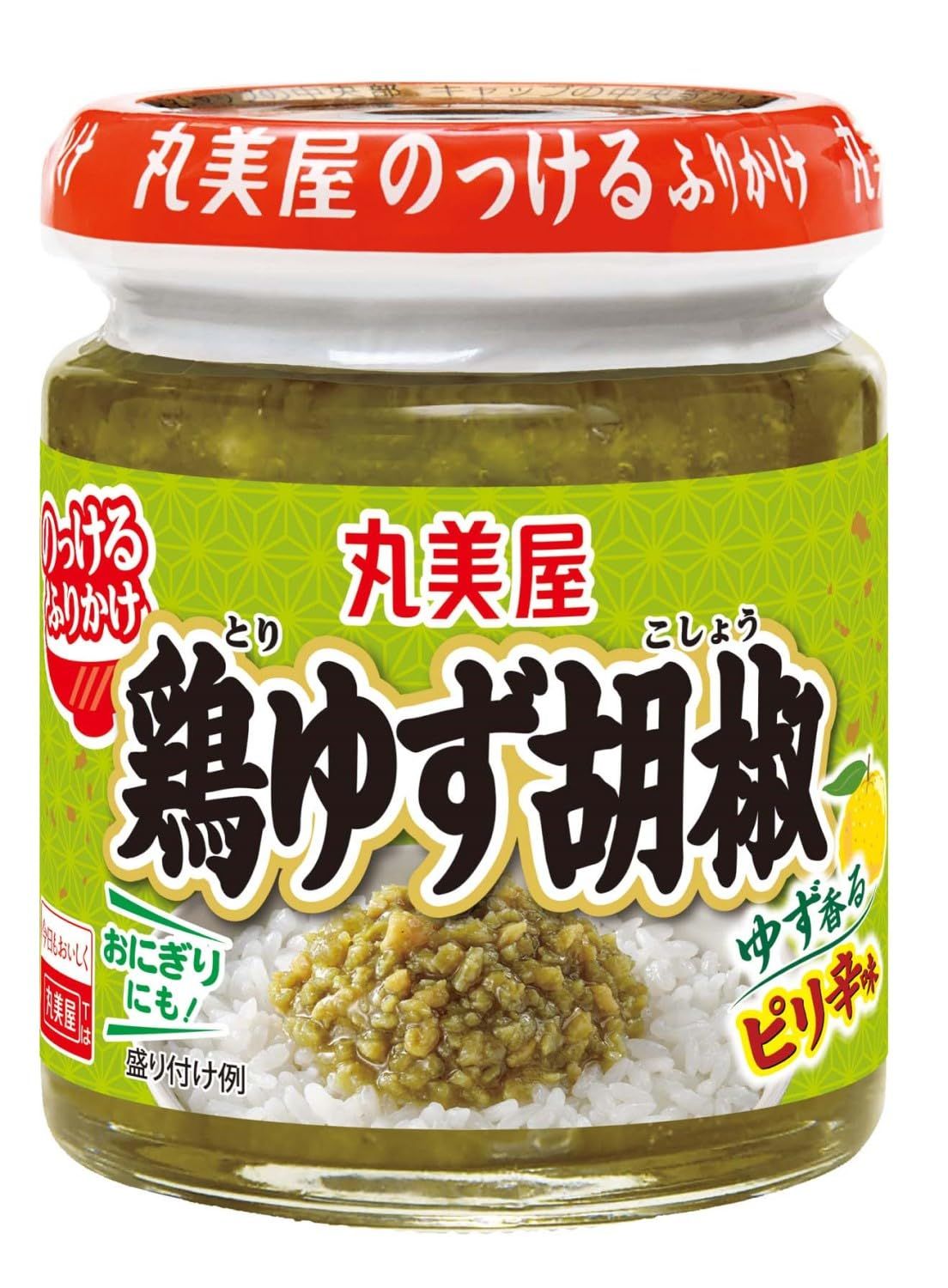 Marumiya, Nokkeru Furikake, Soft Seasoning for Rice, Tori Yuzu Kosho, 90g