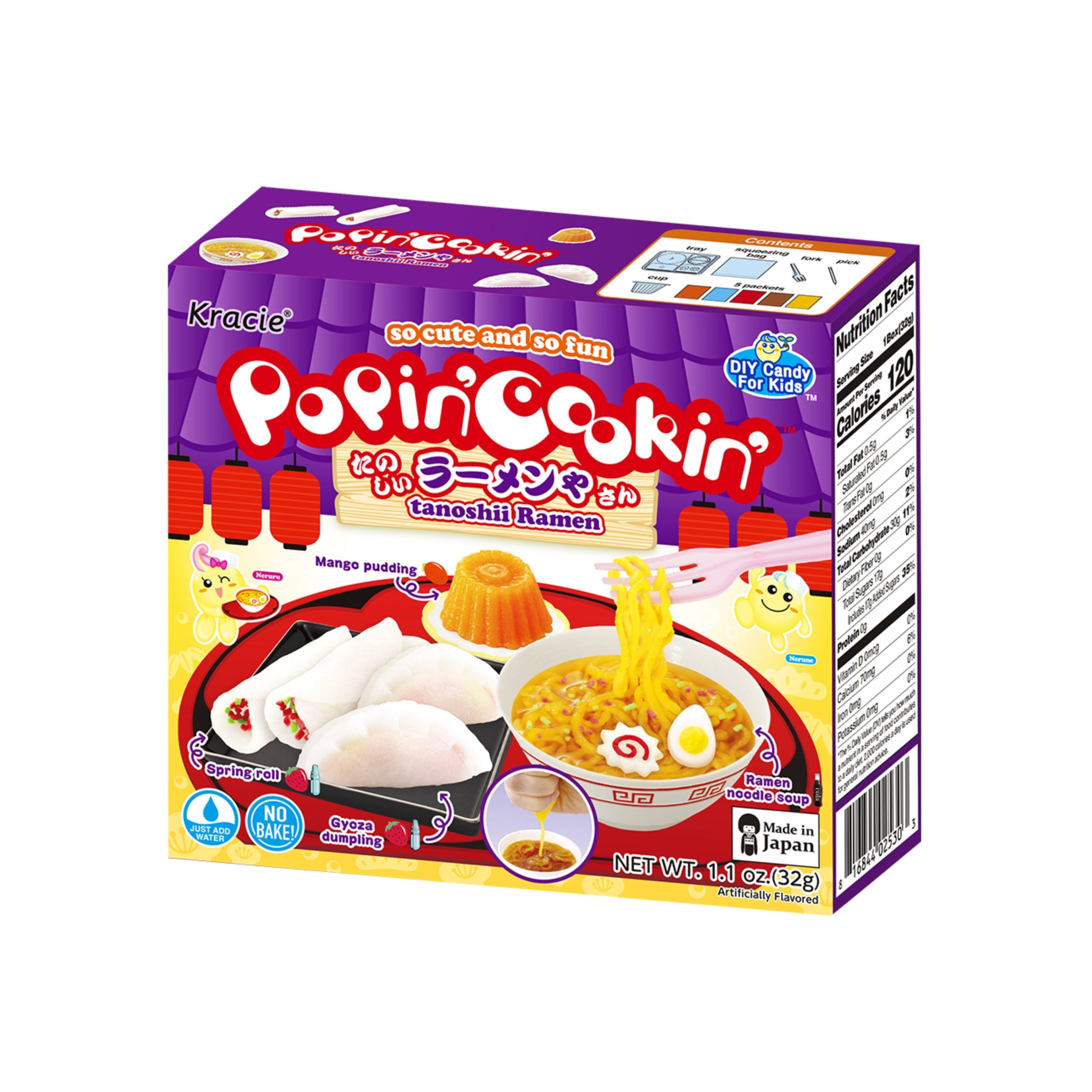 Kracie Popin’ Cookin’ Tanoshi Ramen (Japan)
