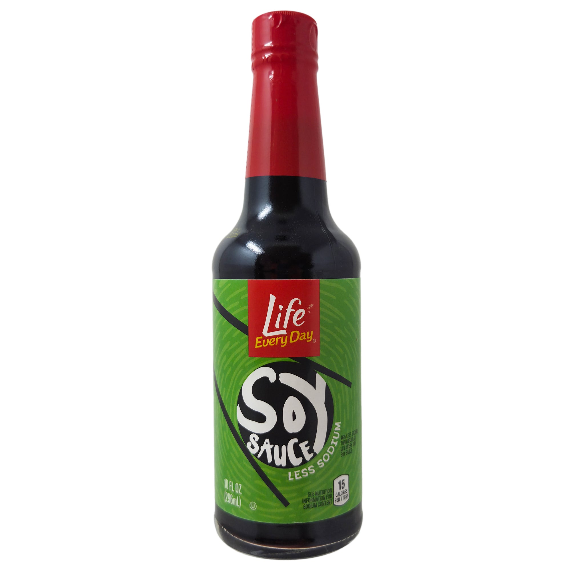 Life Every Day Less Sodium Soy Sauce – 10oz.