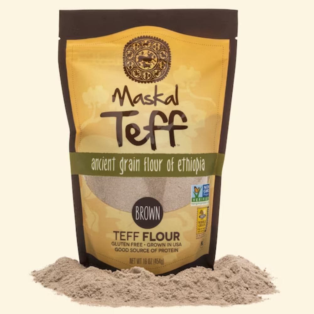 Maskal Teff – Brown Teff Flour, 16 oz