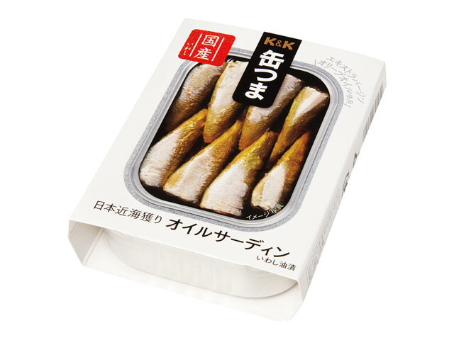 Kokubun, Kantsuma, Cooked Sardine in Olive Oil, 105g