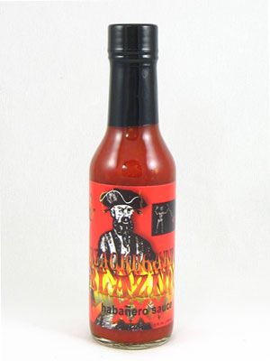 Blackbeard’s Blazing Habanero Hot Sauce, 5oz.