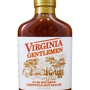 Virginia Gentleman Bourbon Chipotle Hot Sauce, 6.67oz.