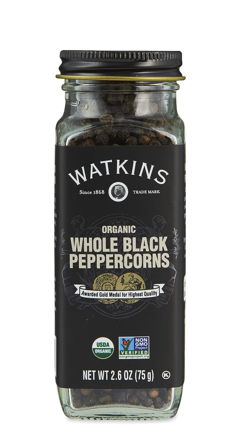 Watkins Peppercorn Black Whole Org 2.6 Oz – Pack Of 3